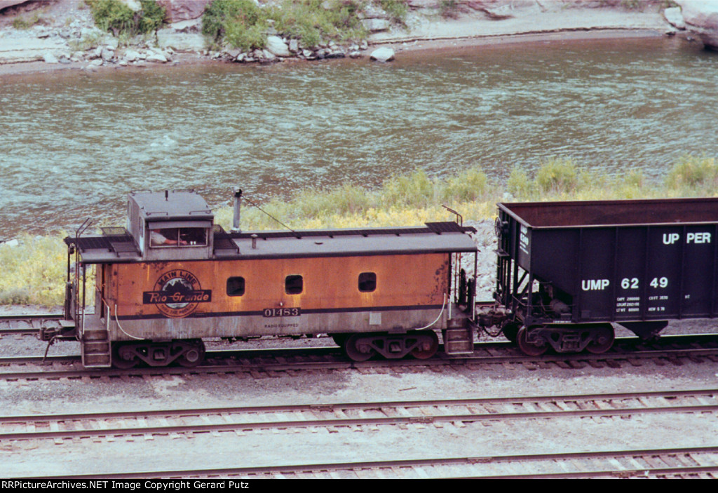 D&RGW Caboose #01483